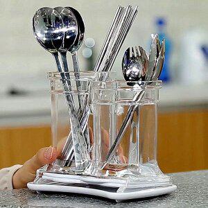 [신세계몰]물바로 위생 수저통/칫솔꽂이