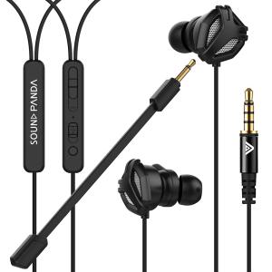 사운드판다 배그 유선 게이밍 이어폰 SPE-G9 Light