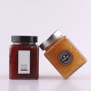 유리병 70파이 프리미엄 사각500ml 1개 잼병 쨈병 수제청병 과일청병 밀폐유리병 꿀병