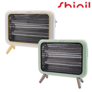 신일 레트로 카본 히터 SEH-CA1600(민트) 전기스토브 뉴트로 난방 전기난로 가정용 발난로 감성캠핑