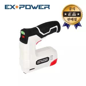 EX-POWER 충전건타카 ECT-4V 6mm-10mm 건타카 충전식 목재 가죽 직물 USB충전 C타입