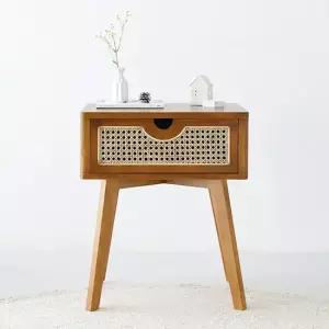 마켓비 CESBON 원목수납협탁 라탄 KCN001 7486.7277