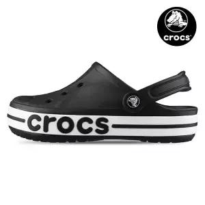 크록스키즈 바야밴드 클로그 아동 주니어 슬리퍼 샌들 블랙 207019-001
