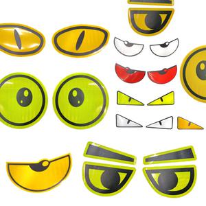 자동차 왕눈이 반사스티커 대형눈스티커 눈알 졸음방지 추돌 충돌방지