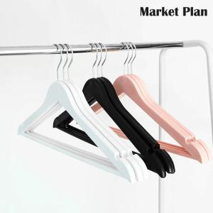 마켓플랜 비비드 플라스틱 옷걸이