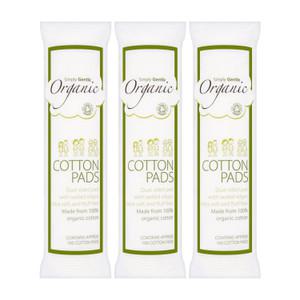 심플리젠틀 유기농 화장솜 100매 x3팩 코스트코 오르가닉 코튼패드
