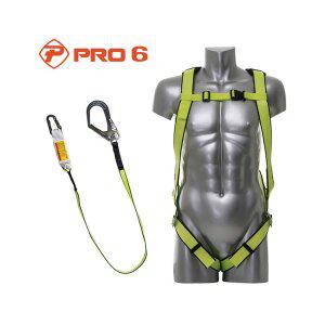 [프로식스] TA-20 전체식 안전벨트 ST 웨빙 죔줄 보급형-
