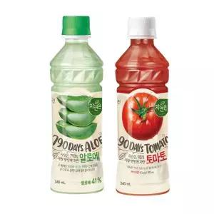 [롯데백화점]웅진식품 [웅진식품] 자연은 쥬스 340ml x 24입 / 알로에,토마토 중 택1