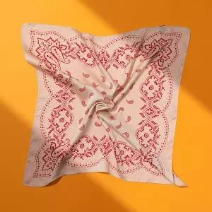 갤러리아 RECLOW HAILF DROP 스카프 RED