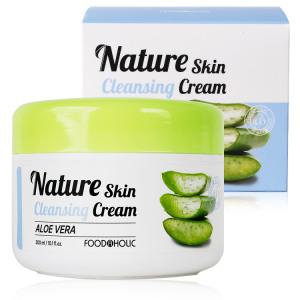 푸드어홀릭 네이처스킨알로에 클렌징 크림 300ml
