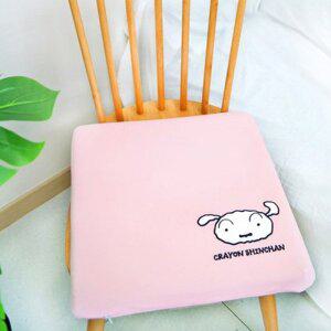 [텐바이텐]짱구 흰둥이 페이스 메모리폼 방석 핑크