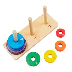 [조이매스] 8단원목 하노이탑 종이케이스