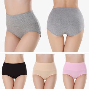 하이웨스트 순면 여성 팬티 /똥배/복대/뱃살 속옷