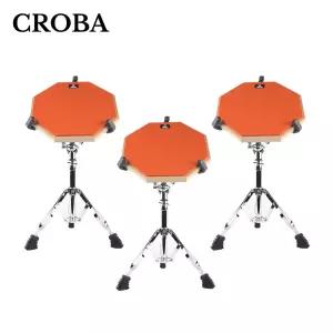 크로바 드럼 난타 연습패드 12인치 풀패키지 3개 세트(스틱 각인무료)