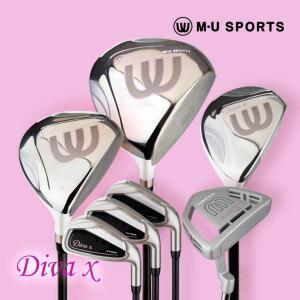 (엠유스포츠) MU 디바 X 여성 클럽세트(11PCS)