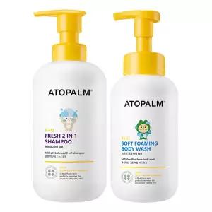 아토팜 키즈 프레쉬 2in1 샴푸 460ml + 포밍 바디워시 460ml