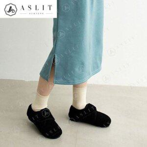 [기타][애슬릿] 전체 퍼 라운드 벨크로 스트랩 털 로퍼