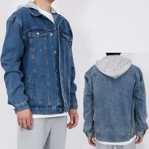 핸써밍 오버핏 투웨이 청자켓 2컬러 (M~XL) 110사이즈 커버