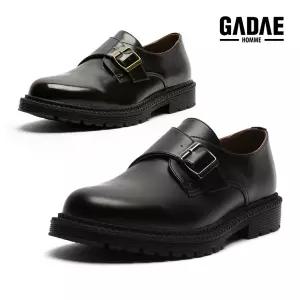 [가데]신발 빅사이즈 수제화 남성구두 캐주얼화 남자로퍼 싱글몽크 키높이 GDH530