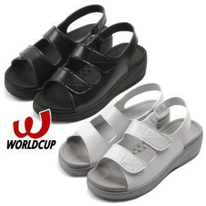 월드컵 에브리 225~250mm 굽높이 4.5cm 투벨크 여성샌들 병원 간호사 여자신발 찍찍이샌달