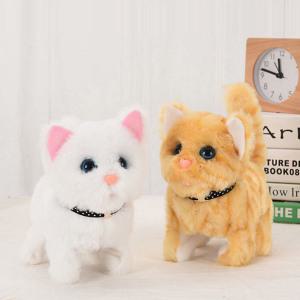 파피앙 움직이는 고양이인형(건전지포함)  작동동물인형-완구인증/전파인증