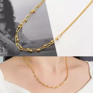 24K 순금 7.5g 볼 클립 체인 목걸이(+18K장식)