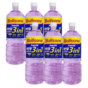 불스원 레인OK 에탄올 3in1 코팅워셔액 1.8L 6개