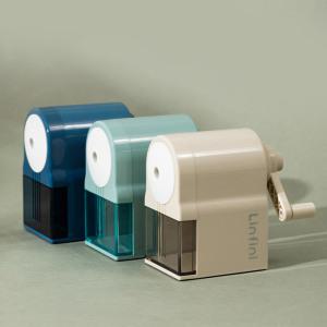 델리 오토피드 연필깎이 (H502-색상램덤 1개) 5단심조절 연필깍이