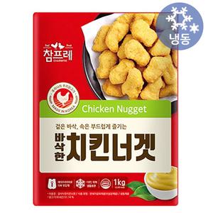 참프레 참 바삭한 치킨너겟 1kg 1개