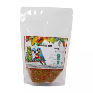 RM 핀치 잉꼬 과일펠렛 300g 소형새 새모이 호금조 금화조 십자매 카나리아 유리앵무