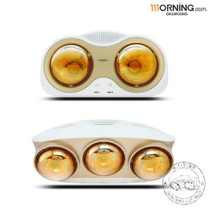 대웅모닝컴 1초 순간 난방 욕실 화장실 난방기 목욕탕 2구 3구 전기 히터 난방기 DWH-V8075T / DWH-H4747F