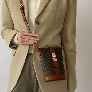 소가죽콤비 핸드폰 크로스백 미니 숄더백 폰가방 S765