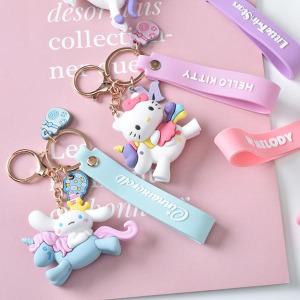 유니콘 산리오 키티 시나몬롤 리틀 트윈스타 마이멜로디 에어팟 유치원 가방키링 자동차열쇠고리