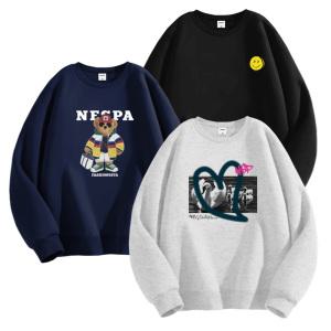 [투체인지] 가을신상 루즈핏/맨투맨/오버핏/남녀공용/여자/여성/남자/남성/단체/커플/빅사이즈/캐릭터/루즈핏/티셔츠/롱티