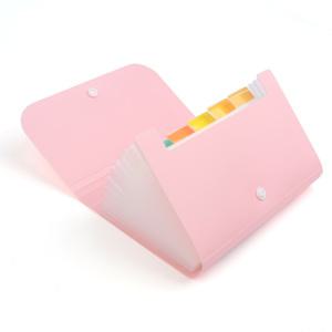 칸칸수납 은행통장정리 인덱스 똑딱이 파우치