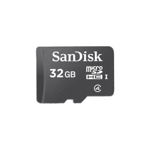 샌디스크 MICROSDHC CLASS4 32GB QM 마이크로SD카드 메모리카드 블랙박스 홈카메라 휴대폰 무료 口