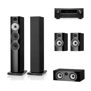 데논 AVR-X2800H + B&W 704 S3 5채널스피커(72/707)