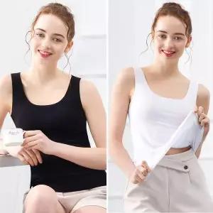 [하프클럽/비틀버드]여성 심리스 민소매 티셔츠 ELC_1010