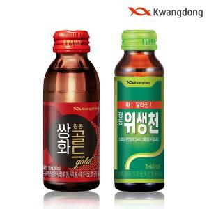 광동 쌍화골드 100ml x 20병 + 위생천 75ml x 20병