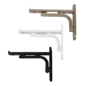 벽걸이선반 선반지지대 선반받침대 길이조절선반대 흑색