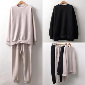 여성의류 GO 기모니트상하의세트 7850H012 빅사이즈