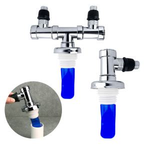 3S 만능트랩 / 세탁기호스 배수구 배수관 연결 세면대 베란다 화장실 욕실 하수구트랩