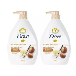 도브 릴랙싱 시어버터 바디워시 1L 2개