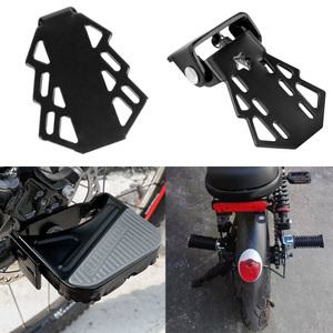 자전거 발판 발받침 보조발판 페달 뒷자리 미니 접이식 받침대