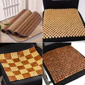 대나무 방석 쿨방석 마작 쿨링 여름 의자 쿠션 통풍 냉감 아이스 시원한 메쉬 냉 쿨 매트