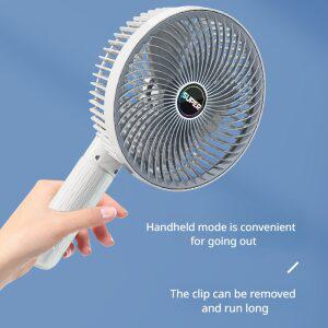 미니손선풍기 넥풍기 휴대용미니선풍기 냉각선풍기 휴대용 USB 충전식 무선 선풍기 3 단 기어 클립 서큘레