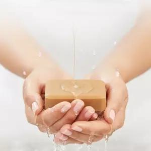 일본산 감(탄닌) 수제비누 청소년기 노인냄새 체취제거 피부보습 클렌징비누 80g