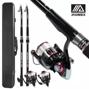 [AOMEX] 아오맥스 무브먼트 DX 듀오 330 원투 릴 낚시대 4종 세트 풀 패키지