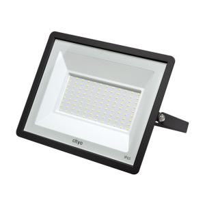 씨티오 LED 노출투광기 100W 흑색 공장등 작업등 방진 사각등 옥외방수 벽등 직부등 야간등 주유소 천장등