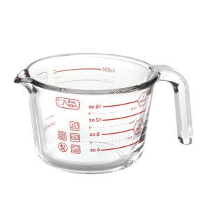 아이락 내열유리 멀티 계량컵 500ml Red